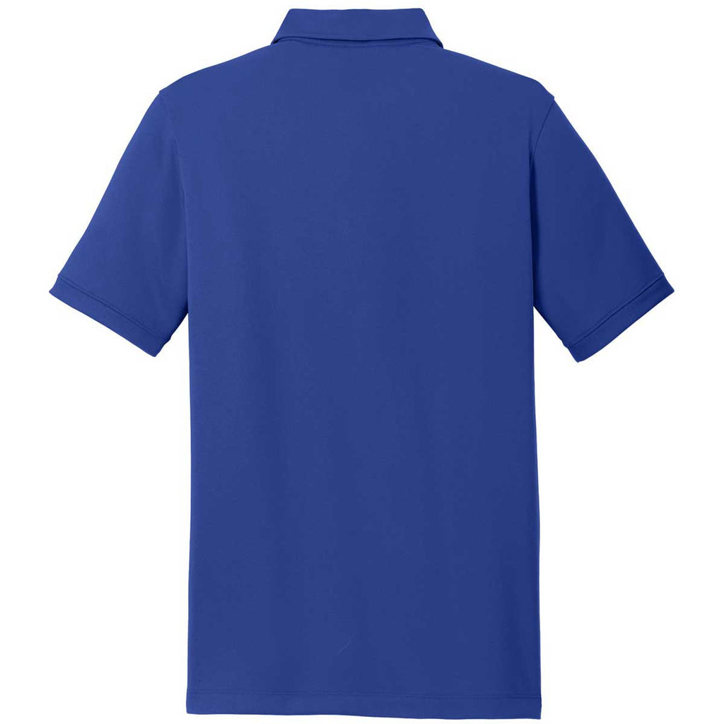 Nike Men's Deep Royal Dri-FIT Solid Icon Pique Polo