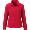 North End Women's Classic Red Voyage Fleece Jacket