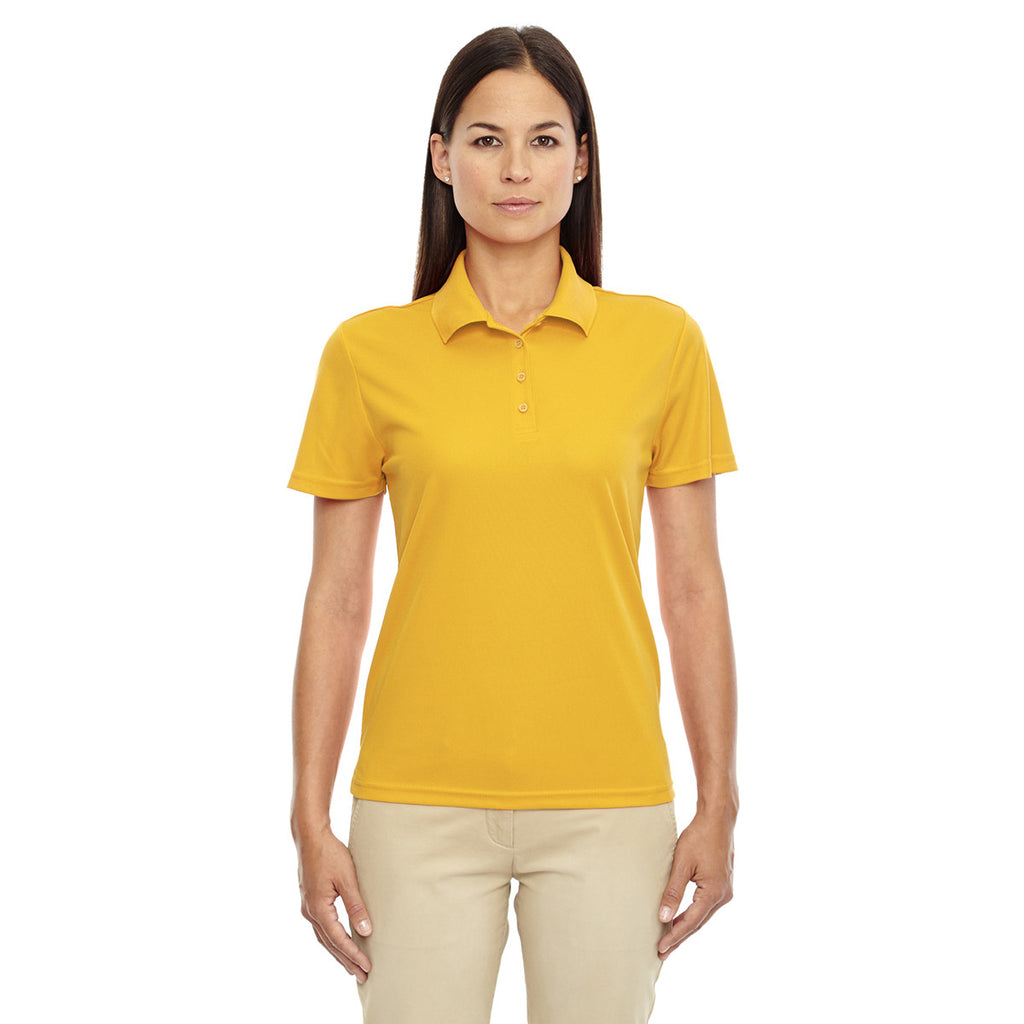 Core 365 Women's Campus Gold Origin Performance Pique Polo