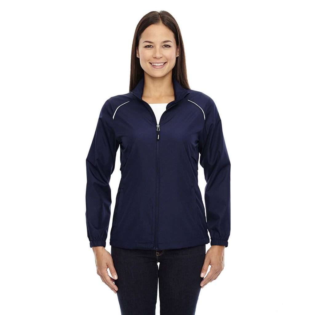 Core 365 Women's Classic Navy Motivate Unlined Lightweight Jacket