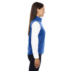 Core 365 Women's True Royal Journey Fleece Vest