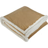 Field & Co. Tan Cambridge Oversized Sherpa Blanket