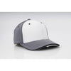 Pacific Headwear White/Black/Graphite Universal M2 Performance Contrast Cap