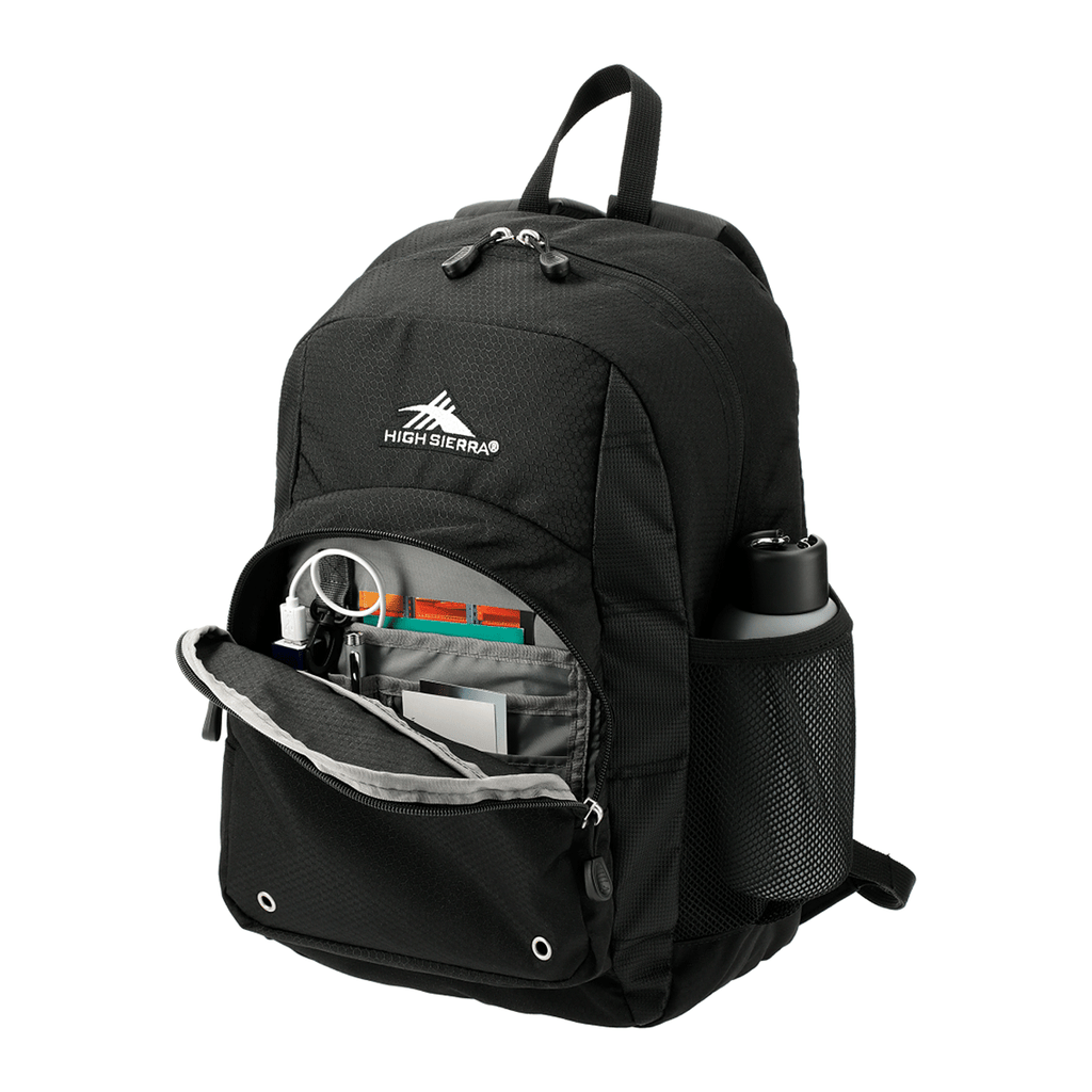 High Sierra Black Impact Backpack