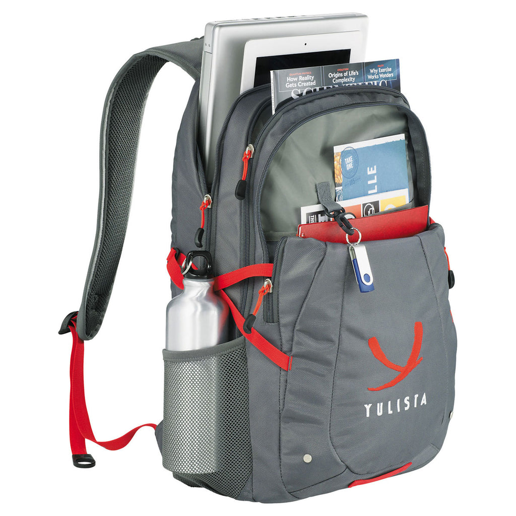 High Sierra Grey Fallout 17" Computer Backpack