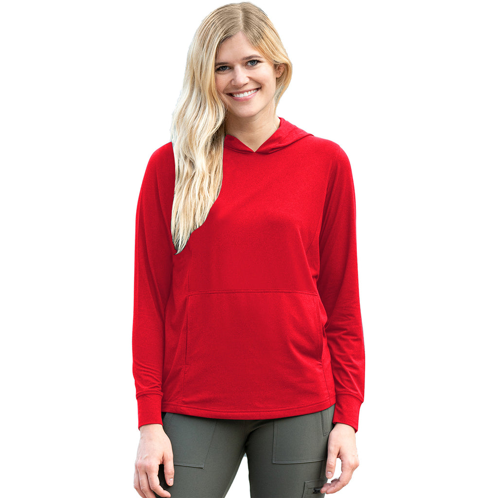 Vansport Women's Red Sky Trek Hoodie