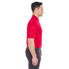 UltraClub Men's Red Tall Cool & Dry Mesh Pique Polo