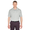 UltraClub Men's Grey Cool & Dry Sport Polo