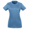 UltraClub Women's Indigo Cool & Dry Sport Performance Interlock T-Shirt