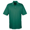 UltraClub Men's Forest Green Cool & Dry Sport Performance Interlock Polo