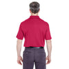 UltraClub Men's Cardinal Cool & Dry Stain-Release Performance Polo