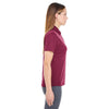 UltraClub Women's Maroon Cool & Dry Stain-Release Performance Polo