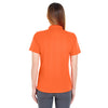 UltraClub Women's Orange Cool & Dry Stain-Release Performance Polo