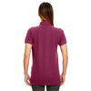 UltraClub Women's Burgundy Classic Pique Polo