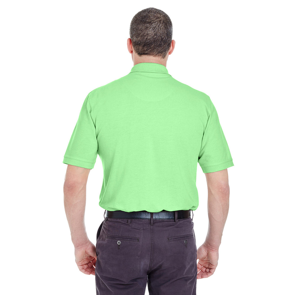 UltraClub Men's Apple Classic Pique Polo