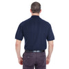 UltraClub Men's Navy Whisper Pique Polo