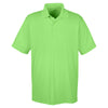 UltraClub Men's Light Green Cool & Dry 8 Star Elite Performance Interlock Polo