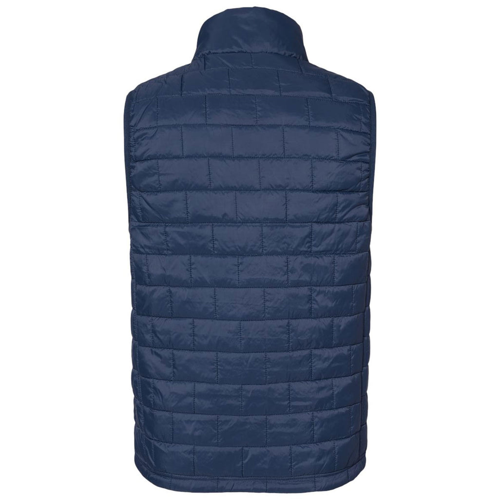 Burnside Men's Navy Elemental Puffer Vest