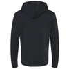 J. America Men's Black BTB Fleece Hooded Sweatshirt