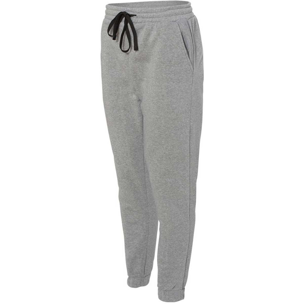 Burnside Men's Heather Grey Fleece Joggers