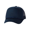 Valucap Navy Five-Panel Trucker Cap