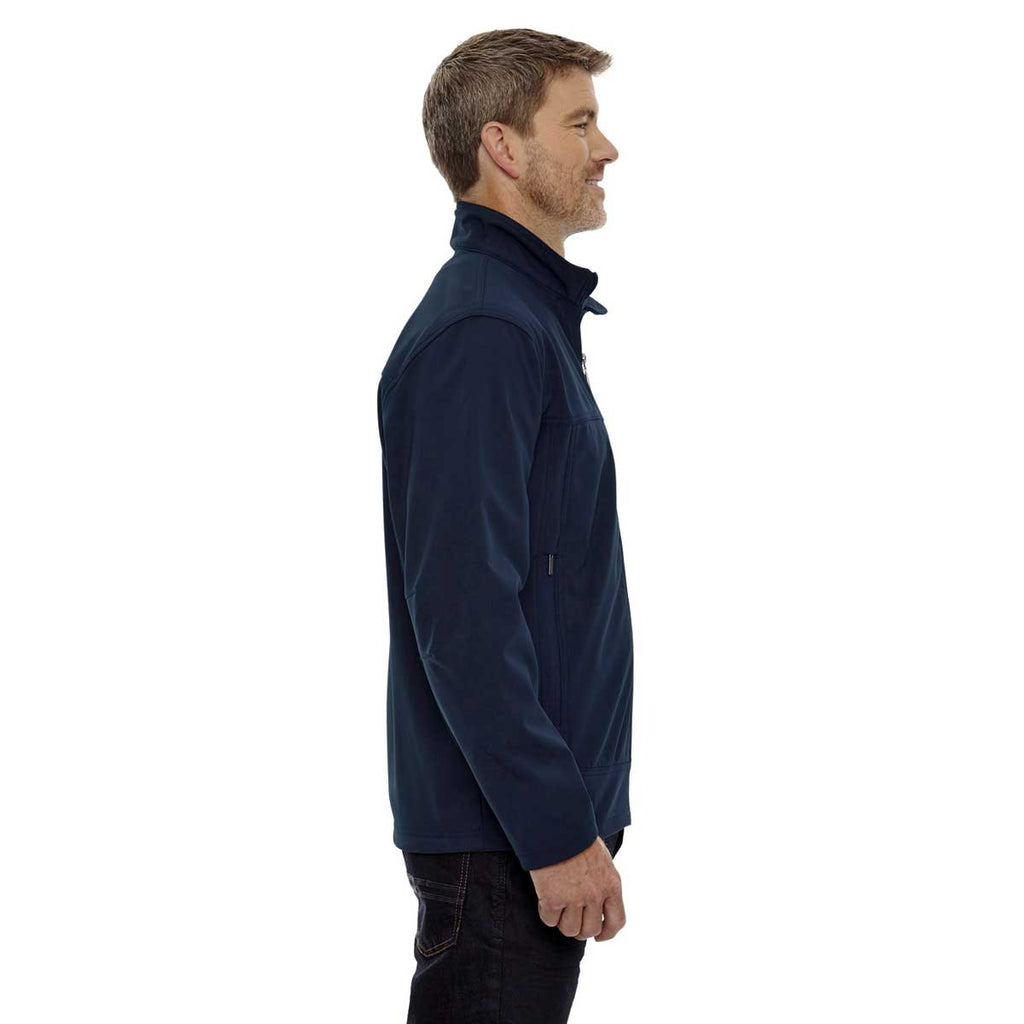 North End Men's Midnight Navy Three-Layer Bonded Performance Jacket