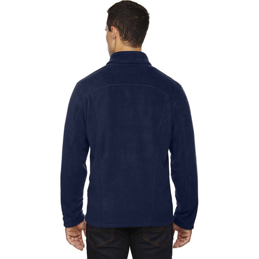 North End Men's Classic Navy Voyage Fleece Jacket