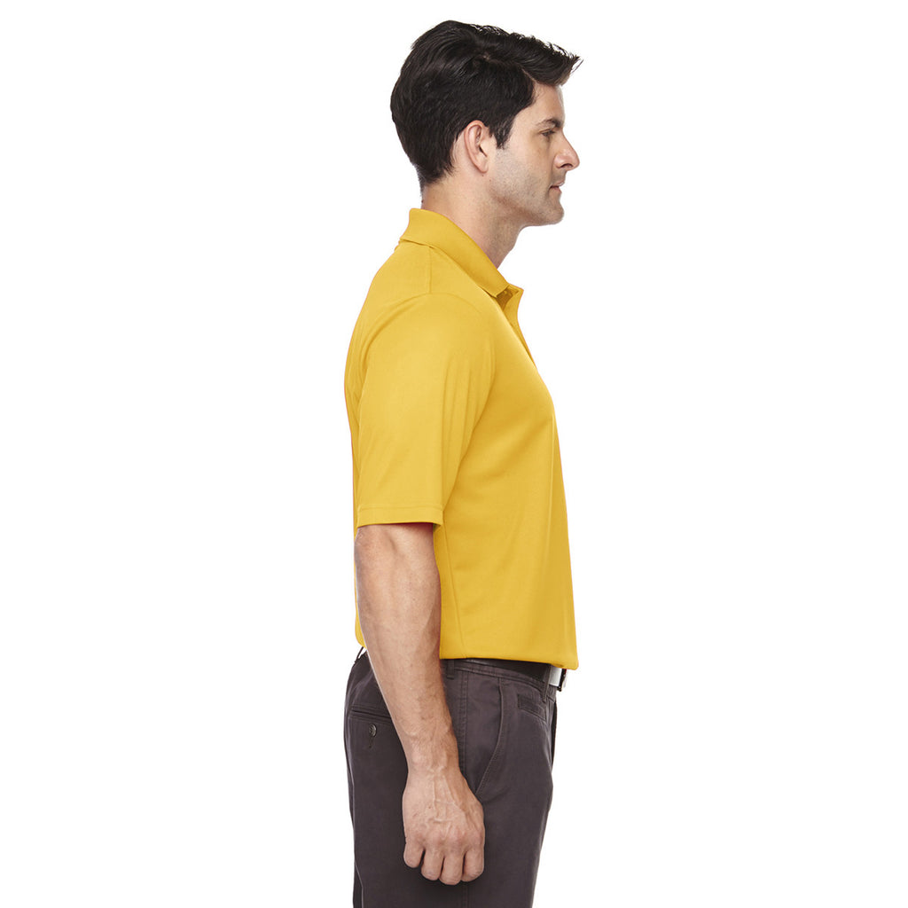 Core 365 Men's Campus Gold Origin Performance Pique Polo