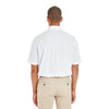 Core 365 Men's White Origin Performance Pique Polo with Pocket