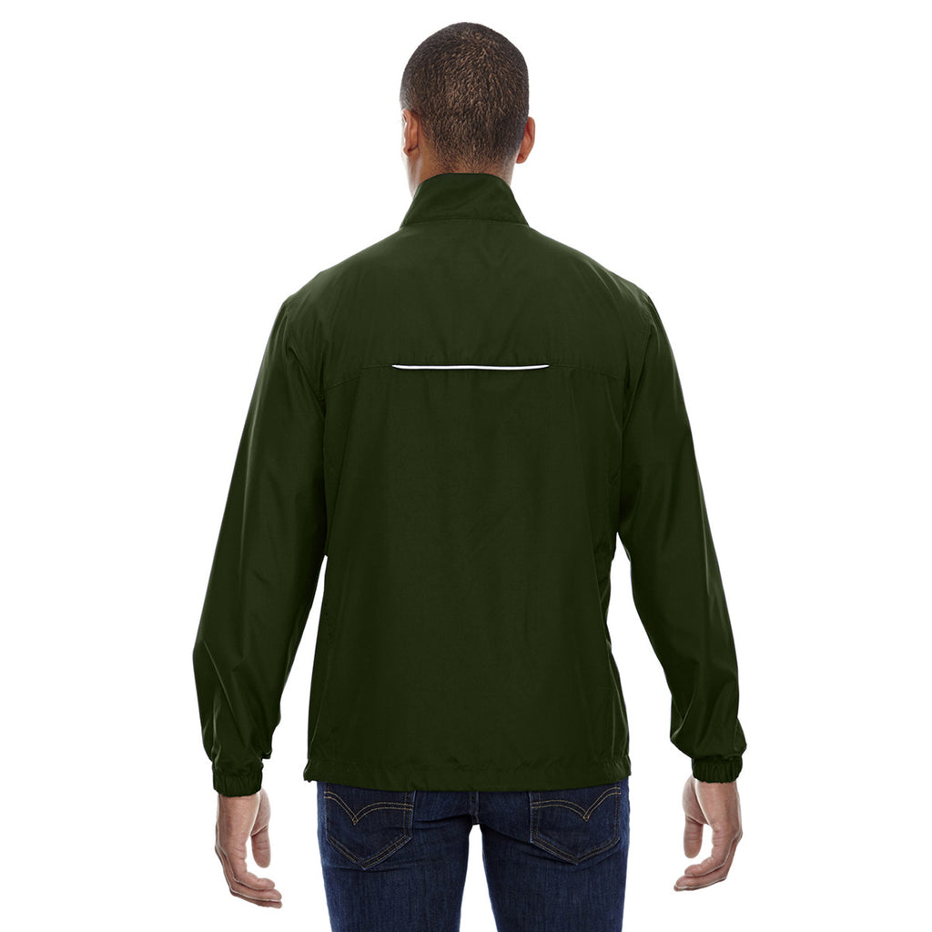 Core 365 Men's Forest Green Motivate Unlined Lightweight Jacket