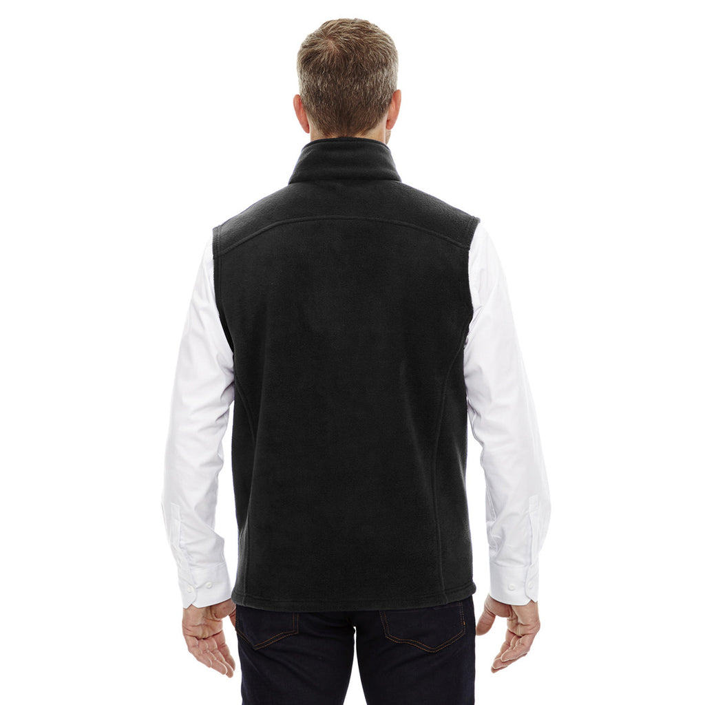 Core 365 Men's Black Tall Journey Fleece Vest