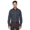 Core 365 Men's Carbon Operate Long-Sleeve Twill Shirt