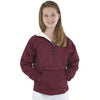 Charles River Youth Maroon Classic Solid Pullover