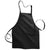 Edwards Black No-Pocket Bib Apron