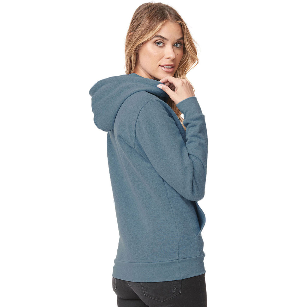 Next Level Unisex Heather Slate Blue Classic PCH Pullover Hooded Sweatshirt