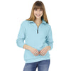 Charles River Unisex Aqua Crosswind Quarter Zip