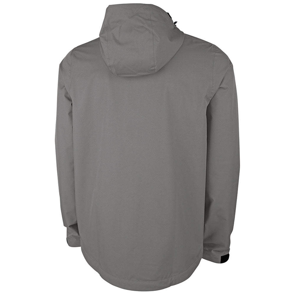 Charles River Men's Grey Atlantic Rain Shell Jacket