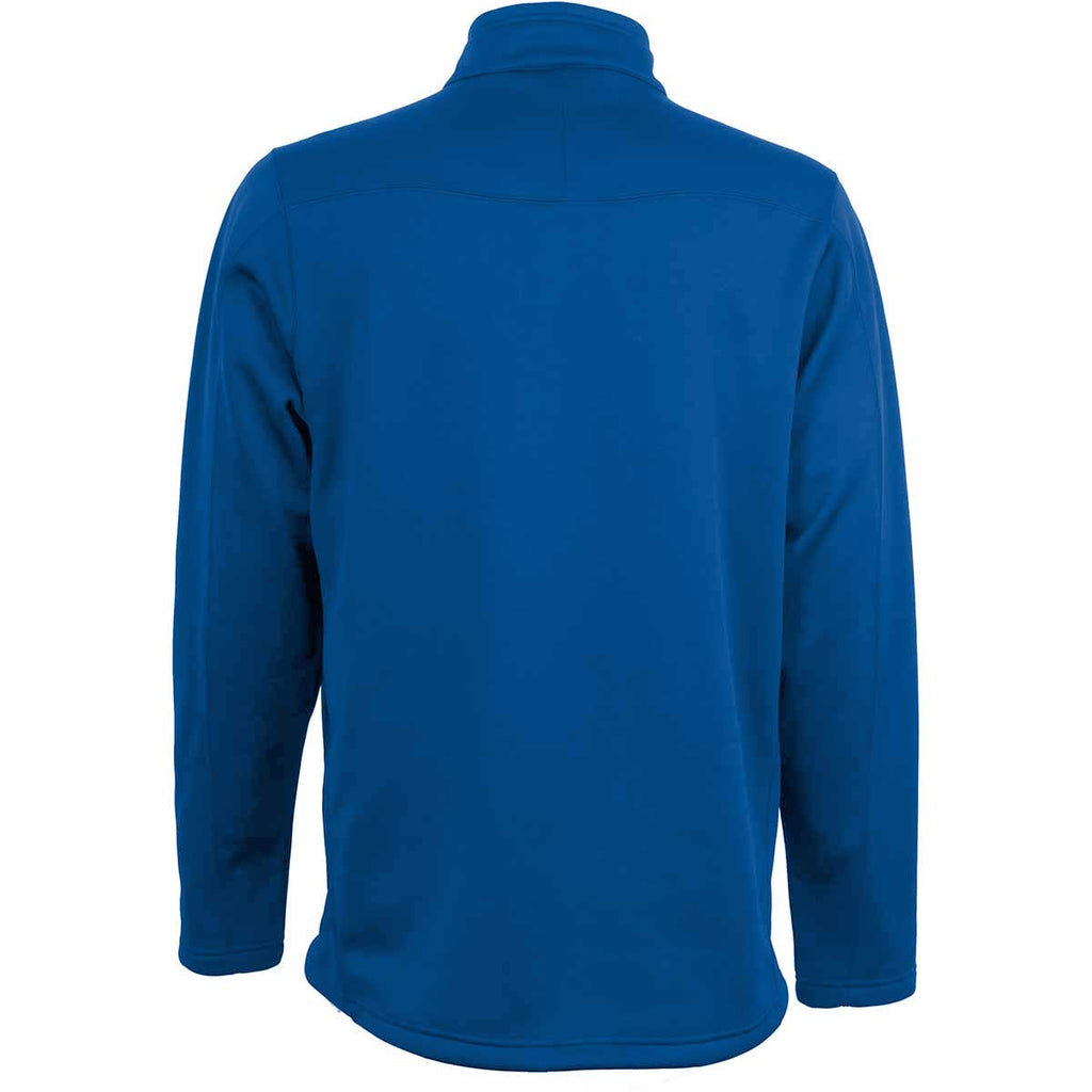 Charles River Men's Royal Stealth Zip Pullover