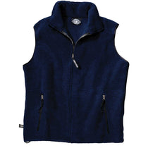 Charles River Men's Navy Ridgeline Fleece Vest