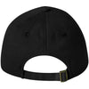 Sportsman Black Heavy Brushed Twill Cap