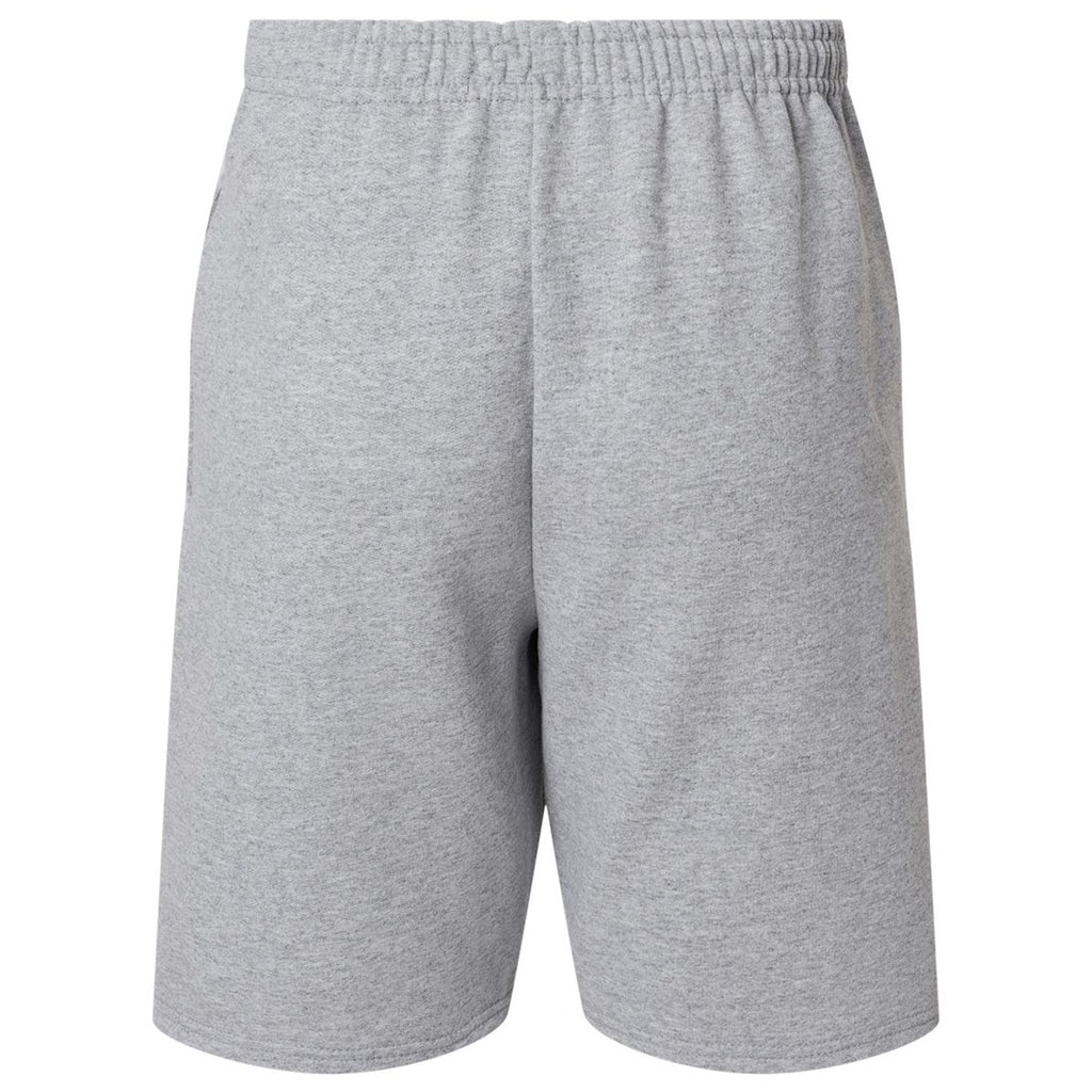 Jerzees Men's Athletic Heather Nublend Fleece Shorts