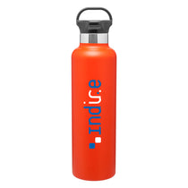 H2Go Matte Orange Ascent Stainless Steel Bottle 25 oz