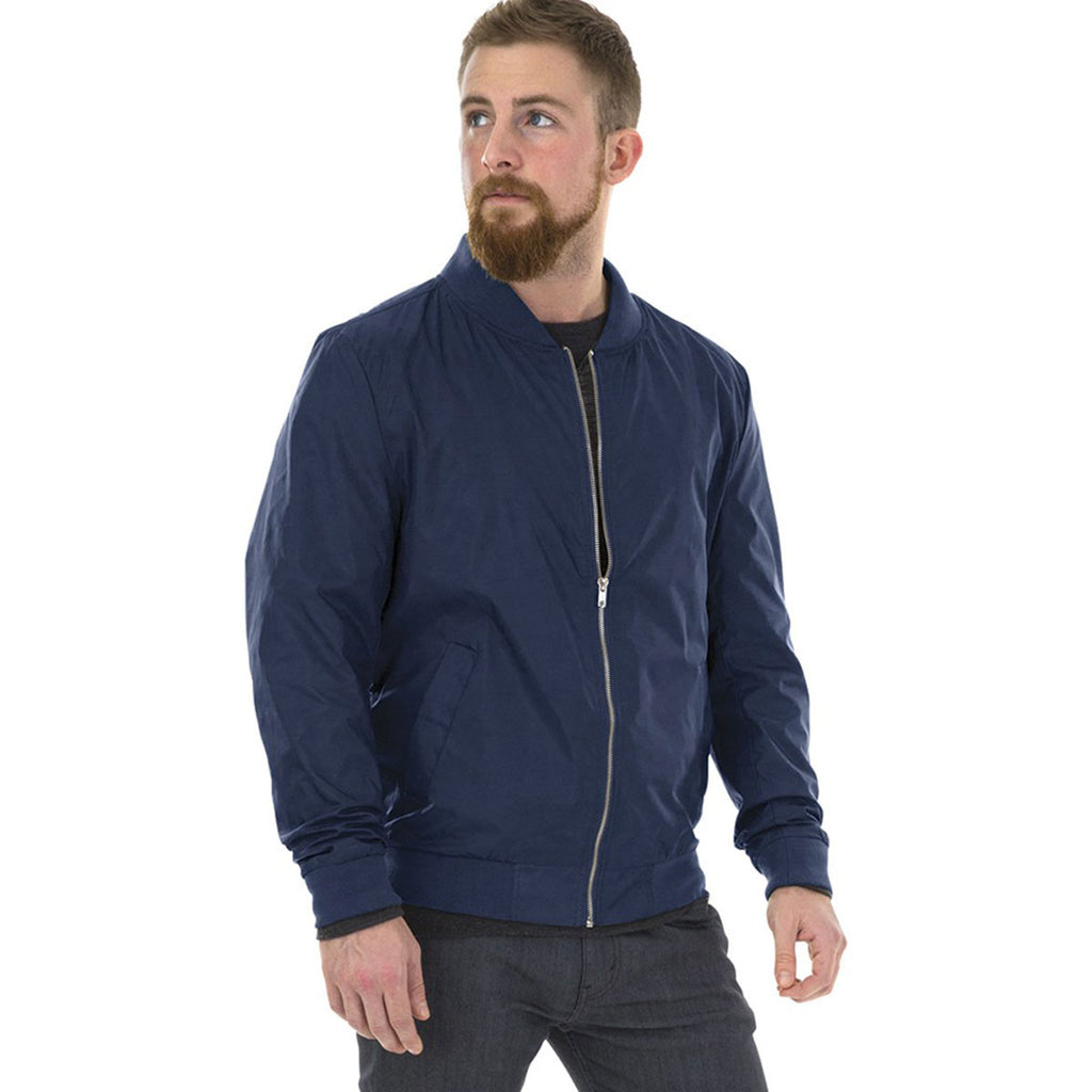 Charles River Men's Navy Boston Flight Jacket