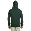 Jerzees Men's Forest Green 8 Oz. Nublend Fleece Full-Zip Hood