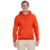 Jerzees Men's Burnt Orange 8 Oz. Nublend Fleece Pullover Hood