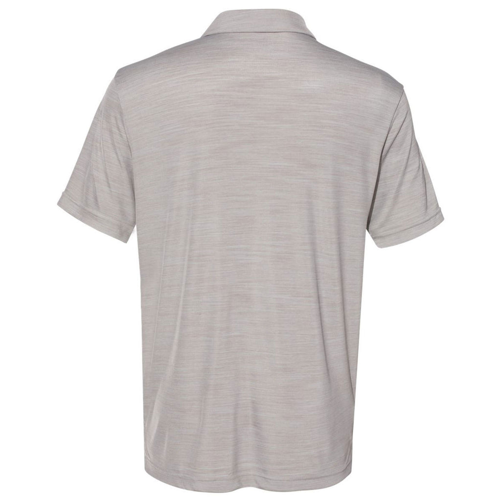 adidas Men's Mid Grey Melange Sport Polo