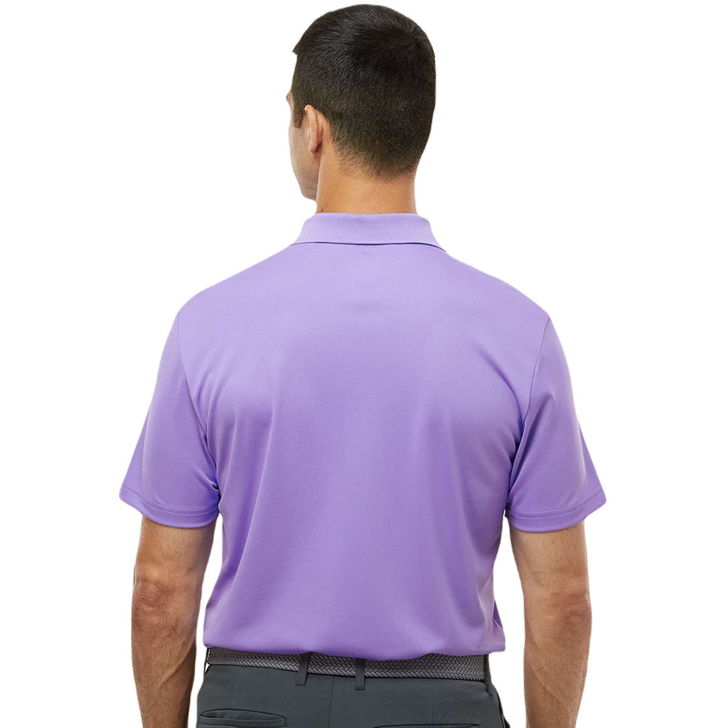 Adidas Men's Light Flash Purple Basic Sport Polo