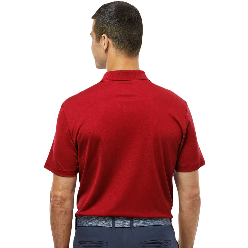 Adidas Men's Power Red Basic Sport Polo