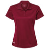 Adidas Women's Collegiate Burgundy Basic Sport Polo