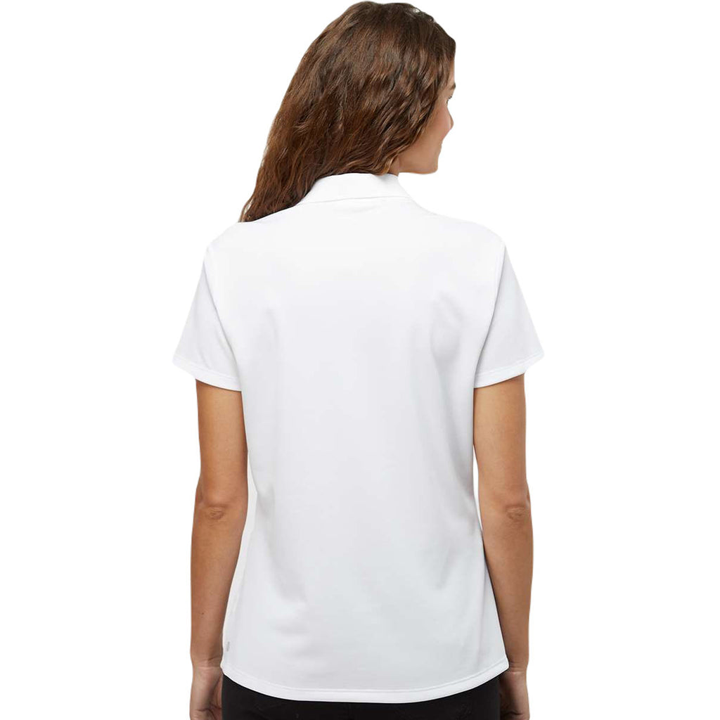 Adidas Women's White Basic Sport Polo